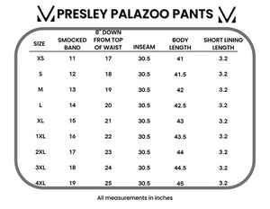 Presley Palazzo Pants - Brick Wide Leg Pants by Michelle Mae