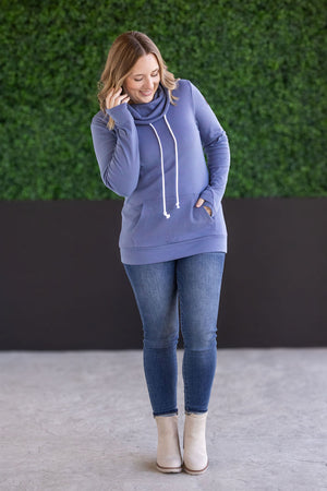 Funnel Neck - Periwinkle by Michelle Mae