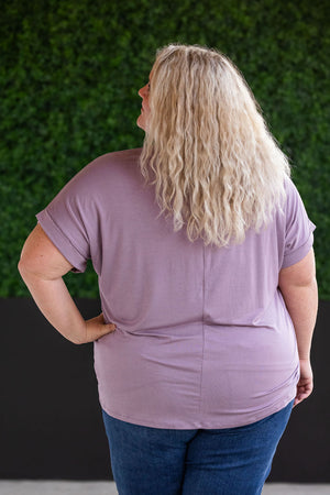 Sierra Pocket Tops - Dusty Purple by Michelle Mae