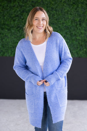 Madison Cozy Cardigan - Blue by Michelle Mae