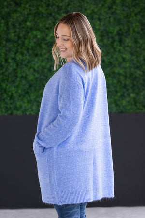 Madison Cozy Cardigan - Blue by Michelle Mae