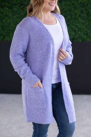 Madison Cozy Cardigan - Lavender by Michelle Mae