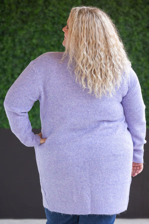 Madison Cozy Cardigan - Lavender by Michelle Mae