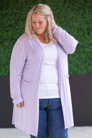 Classic Cardigan - Lavender by Michelle Mae