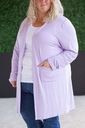 Classic Cardigan - Lavender by Michelle Mae