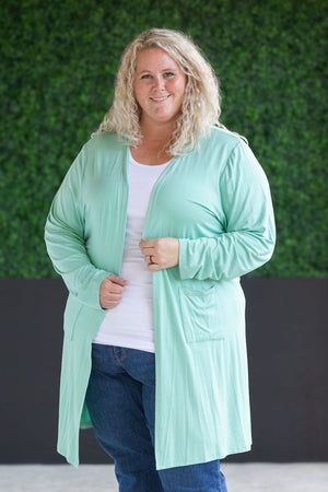 Classic Cardigan - Mint by Michelle Mae