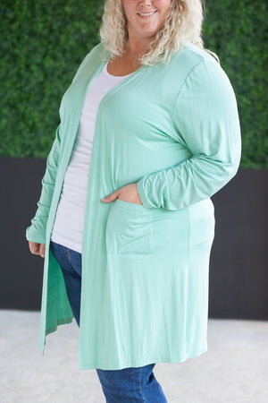 Classic Cardigan - Mint by Michelle Mae