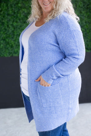 Madison Cozy Cardigan - Blue by Michelle Mae