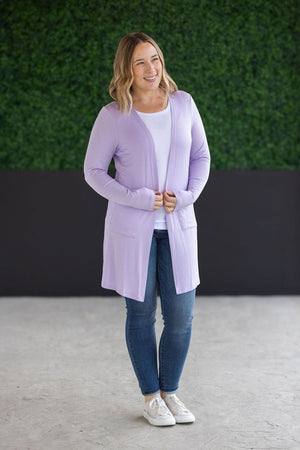 Classic Cardigan - Lavender by Michelle Mae