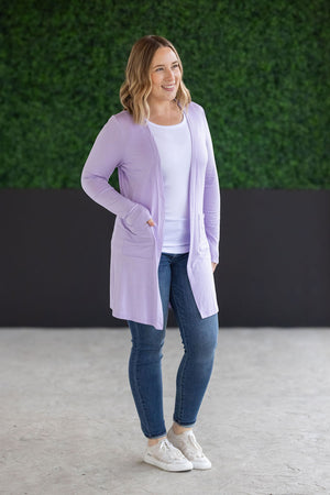 Classic Cardigan - Lavender by Michelle Mae