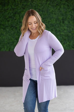 Classic Cardigan - Lavender by Michelle Mae