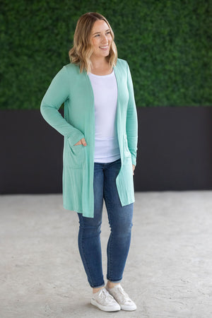 Classic Cardigan - Mint by Michelle Mae