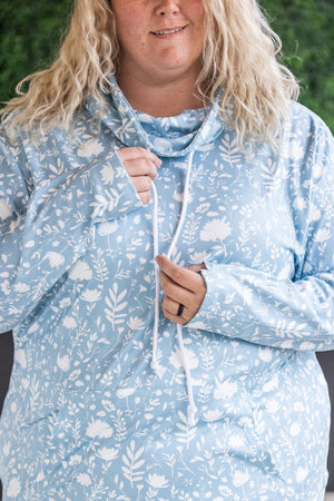 Soft Funnel Neck - Dreamy Meadows Blue by Michelle Mae