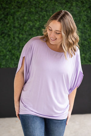 Darcy Dolman Top - Lavender by Michelle Mae