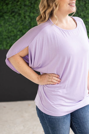 Darcy Dolman Top - Lavender by Michelle Mae