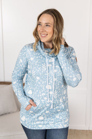 Soft Funnel Neck - Dreamy Meadows Blue by Michelle Mae