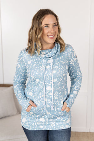 Soft Funnel Neck - Dreamy Meadows Blue by Michelle Mae