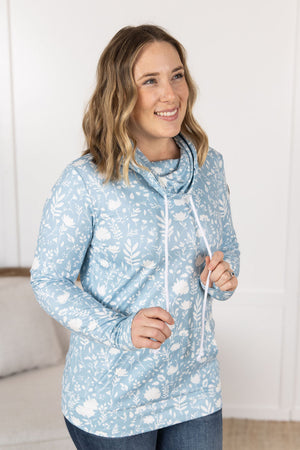 Soft Funnel Neck - Dreamy Meadows Blue by Michelle Mae