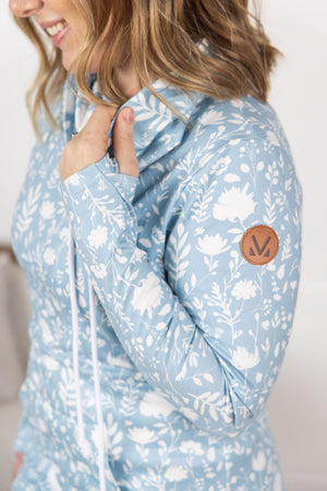 Soft Funnel Neck - Dreamy Meadows Blue by Michelle Mae