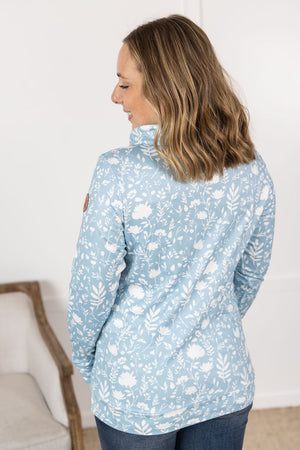 Soft Funnel Neck - Dreamy Meadows Blue by Michelle Mae