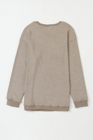 Corded Tunic Sweatshirt - 6 colors