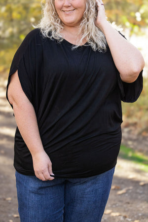 Darcy Dolman Top - Black by Michelle Mae