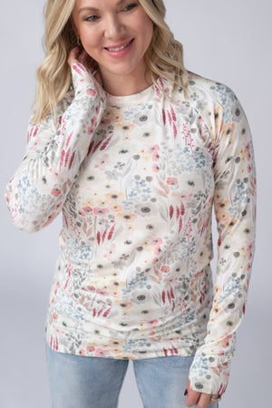 Blair Long Sleeve Top - Wildflower Gardens by Michelle Mae