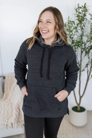 Vintage Wash Hoodie - Black by Michelle Mae