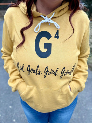 God Goals Grind & Growth Graphic Hoodie - 2 colors