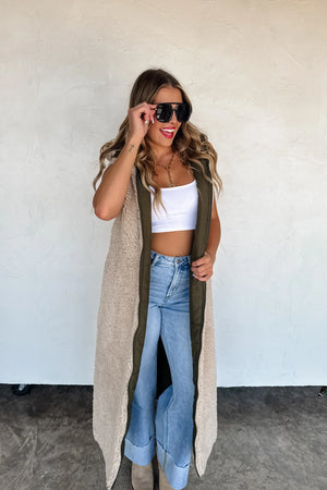 PREORDER: Reversible Sherpa Puffer Vest by Blakeley - 3 colors