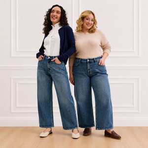 Judy Blue High Waist Rigid Magic Marlow Ark in Dark Time Weathered Indigo Jeans Petite