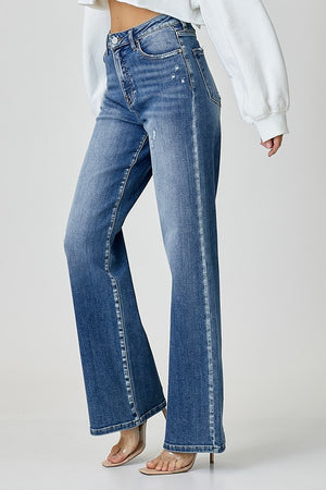 RISEN High Waist Wide Leg Jeans