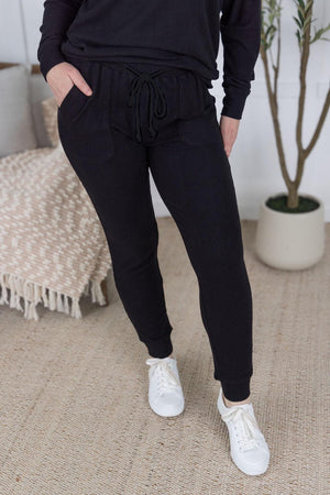 Corrine Joggers - Black by Michelle Mae