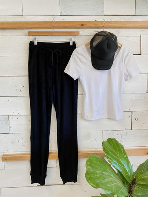 Corrine Joggers - Black by Michelle Mae