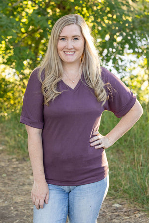 Selene Relaxed Top - Amethyst by Michelle Mae