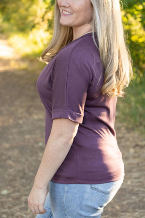 Selene Relaxed Top - Amethyst by Michelle Mae