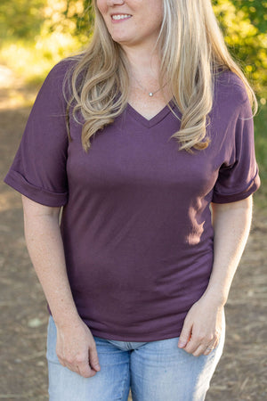 Selene Relaxed Top - Amethyst by Michelle Mae