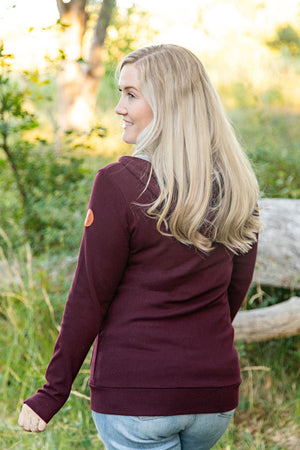 Classic FullZip - Burgundy by Michelle Mae