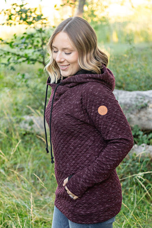 Sawyer SingleHood - Quilted Burgundy by Michelle Mae