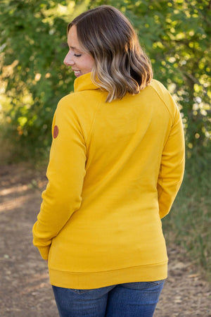 Classic Zoey ZipCowl Sweatshirt - Mustard by Michelle Mae