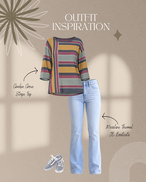 Garden Grove Stripe Top