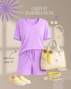 Violet Breeze Lounge Set