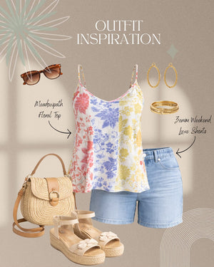 Meadowpath Floral Top