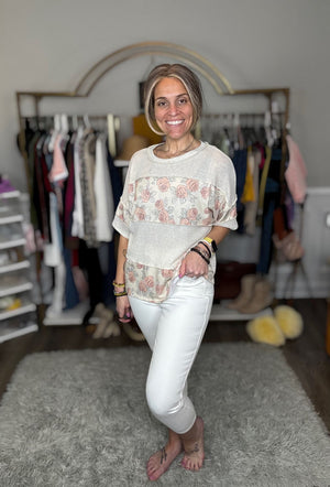 Floral Grove Comfort Top