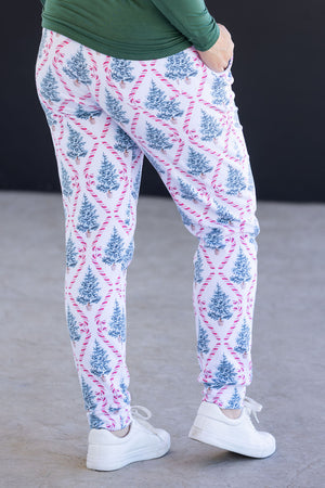 Classic Joggers - Candy Cane Lane by Michelle Mae