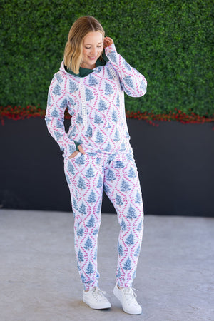 Classic Joggers - Candy Cane Lane by Michelle Mae