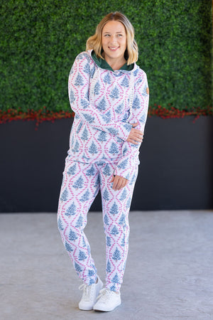 Classic Joggers - Candy Cane Lane by Michelle Mae