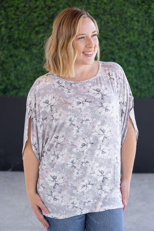 Darcy Dolman - Vintage Grey Floral by Michelle Mae