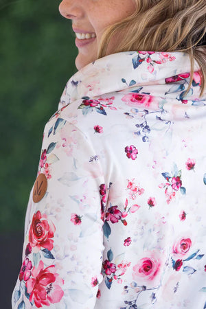 Soft Funnel Neck - Pink Bloom by Michelle Mae