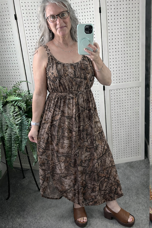 Reagan Dress - Camo by Michelle Mae